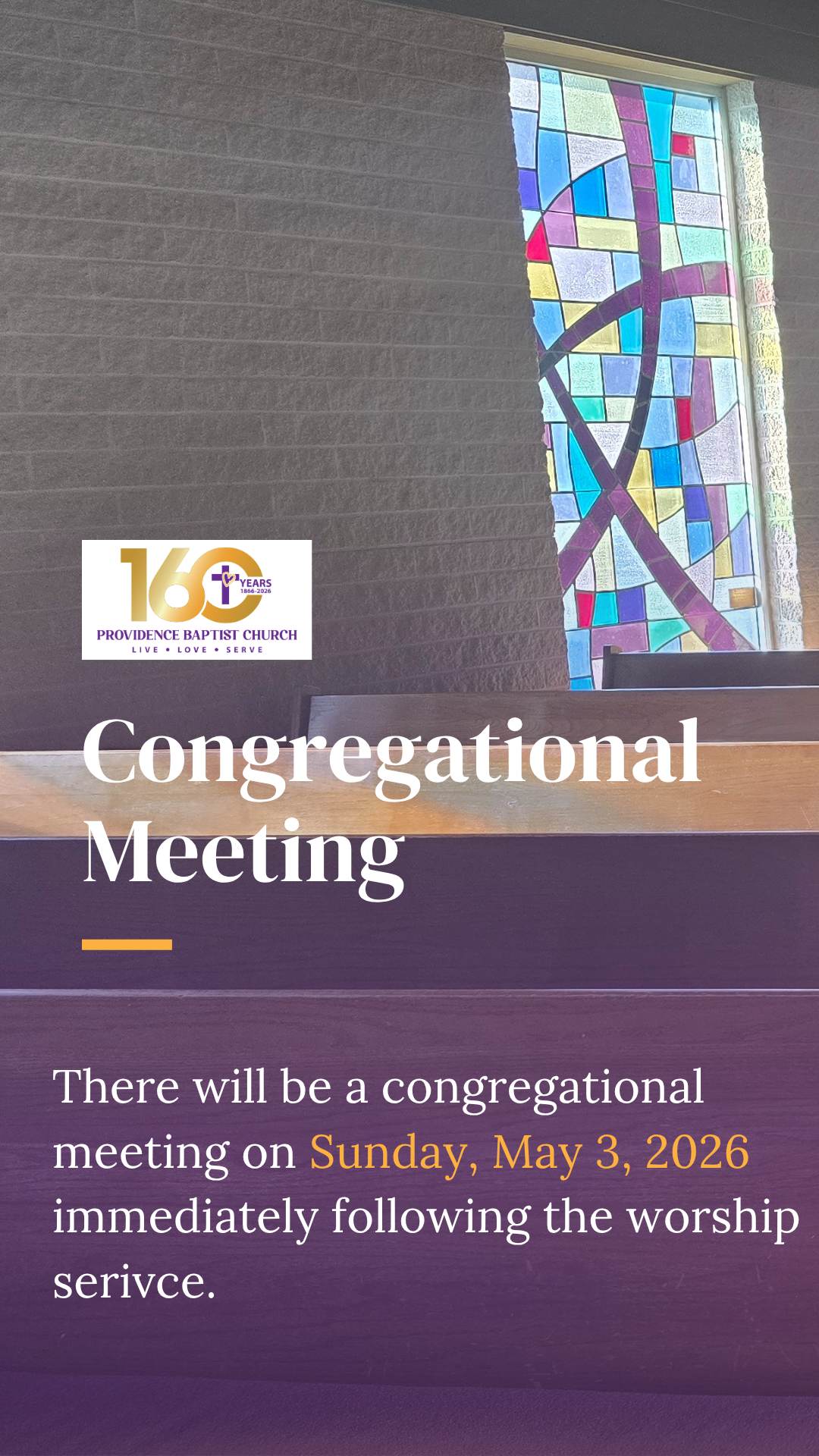 pews in congregation